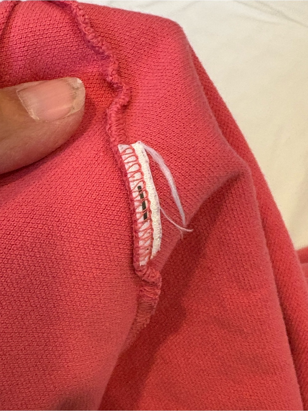 Lacoste Coral Pink Short-Sleeve Polo Top #1014 - Picture 10 of 12
